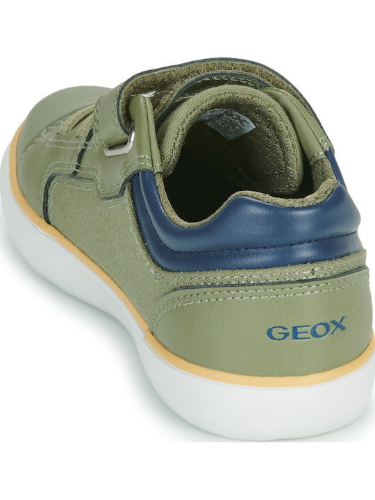 J Gisli Boy Παιδικά Sneakers Ανατομικά Χακί