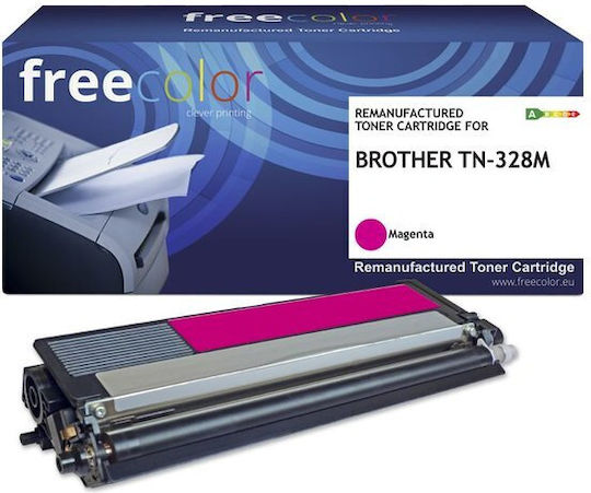 Freecolor Compatible Toner For Brother Laser Printer Brother Tn-328m 6000 Pages Magenta