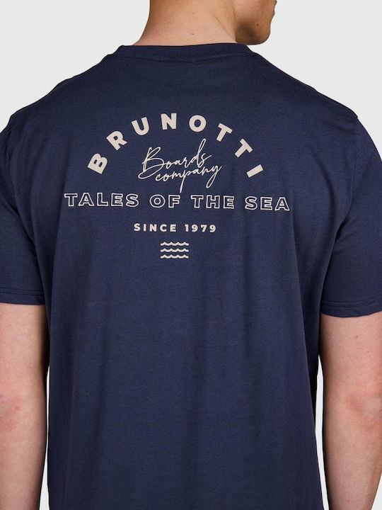 Janusai T-Shirt Indigo Blau