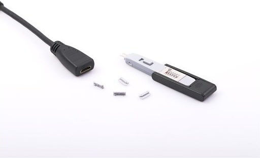 Αξεσουάρ Δικτύου Smartkeeper Mini "mini-hdmi Port" Blocker Gray 4 Pcs.+key