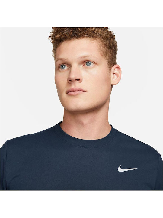 Dri-fit Legend Dri-Fit Αθλητικό T-shirt Navy Μπλε