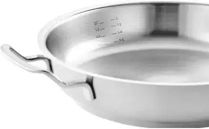 Fissler Original Profi Tigaie Sauté din Oțel Inoxidabil cu Capac 28cm