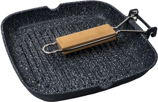 Grill Pan Made of Aluminum with Stone Coating 24cm