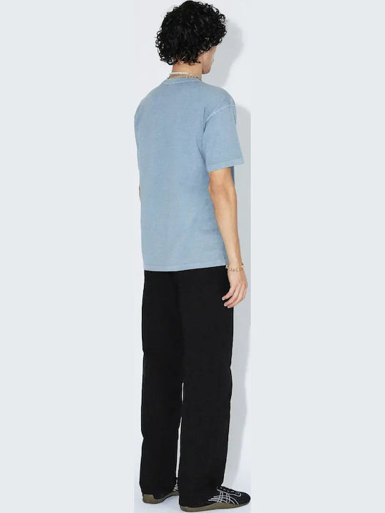 T-shirt Washed Blue Utopia