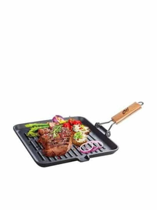 Gourmet Grill aus Gusseisen mit Antihaftbeschichtung