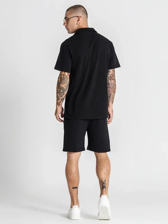Polo Short Sleeve Blouse Black