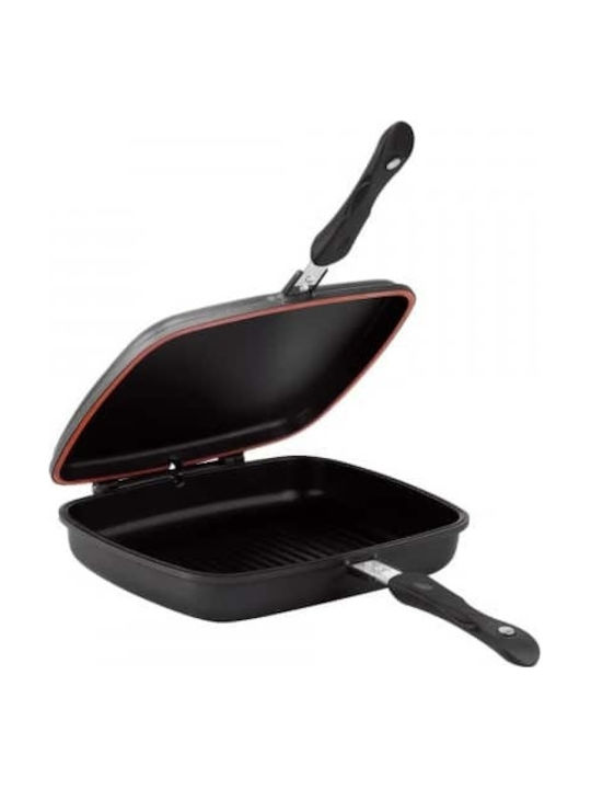Tigaie Dublă din Aluminiu cu Strat Antiaderent 30cm