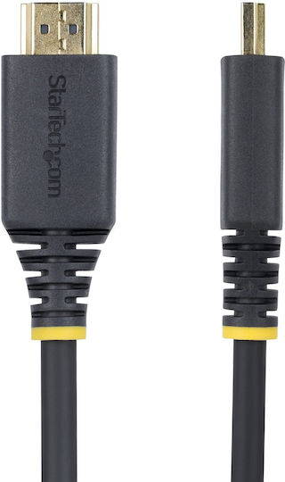 StarTech HDMI Кабел HDMI Мъжки - HDMI Мъжки 2.4м Черен
