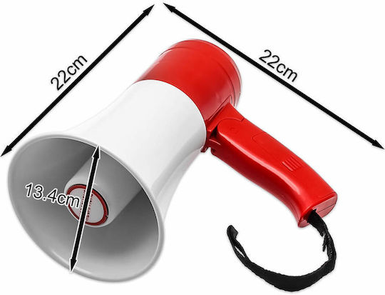 Rechargeable Megaphone Megaphone Power 35W In Red Colour