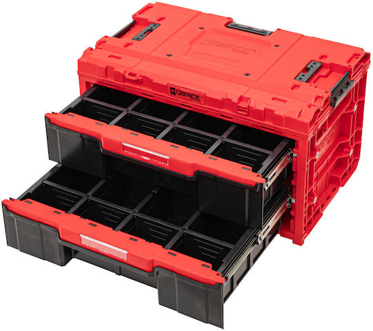 Qbrick One Drawer 2 Toolbox 2.0 Red Ultra Hd Tool Box