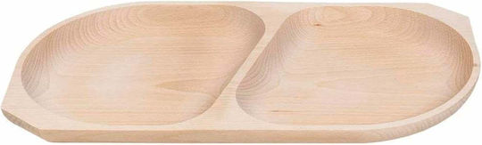 Servierplatte Hölzernes 44x23x2,5cm