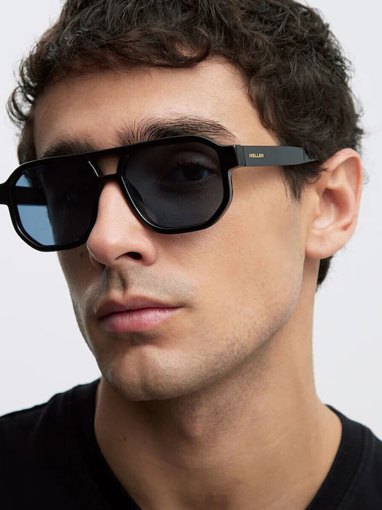 Meller Seba Ochelari de Soare Bărbătești cu Ramă din Plastic Tortoise Maro și Lentile Polarized
