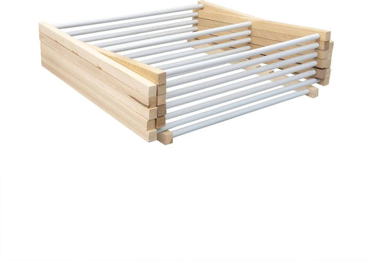 Uscător De Rufe Pliabil De Pardoseală Din Lemn 178x54cm