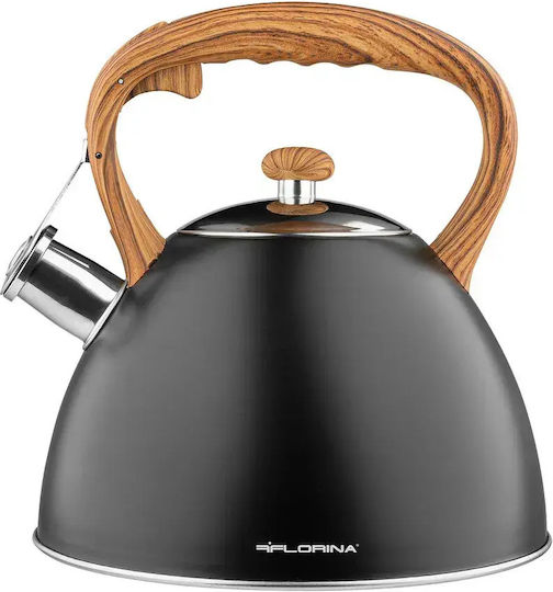 Florina Βραστήρας Ανοξείδωτος Μαύρη 2500ml