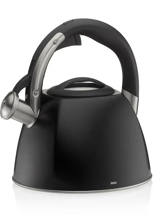 Kela Βραστήρας Ανοξείδωτος Γκρι 2400ml