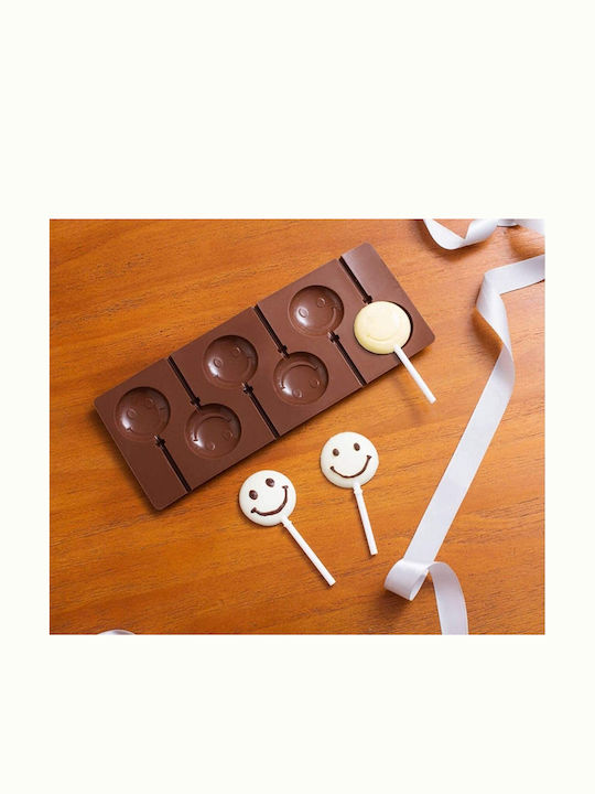 Formă Pentru Tăvi și Tăvi Pentru Copt De Silicon Pentru Lollipop 23x9.4cm