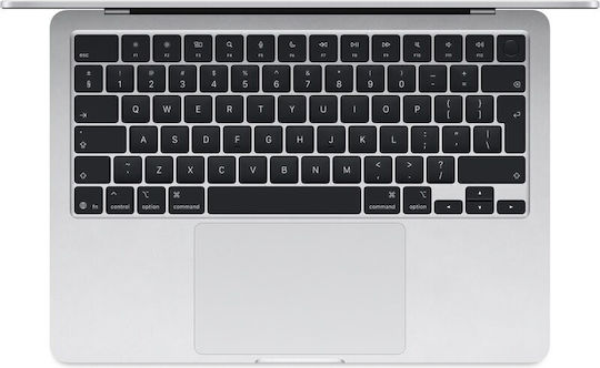 Apple MacBook Air 13.6" IPS Retina Display (M4-10-Core/24GB/512GB SSD/10-Core GPU) with 35W Charger (Dual Port) Silver (Greek Keyboard)
