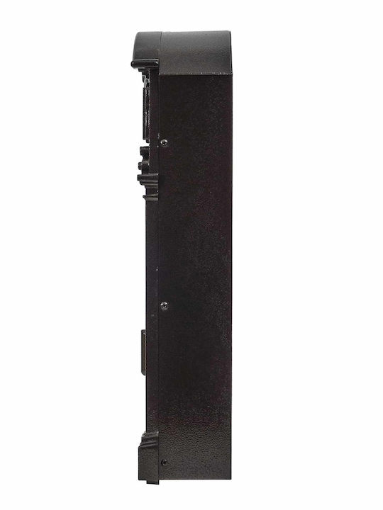 Cutie Poștală În Aer Liber Metalică În Culoare Maro 41x26x9cm