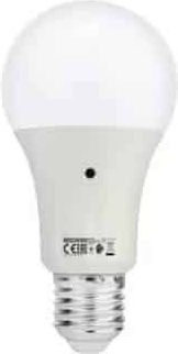 LED Лампа 10W За Накрайник E27 Неутрално Бяло 1032лм С Фотоклетка