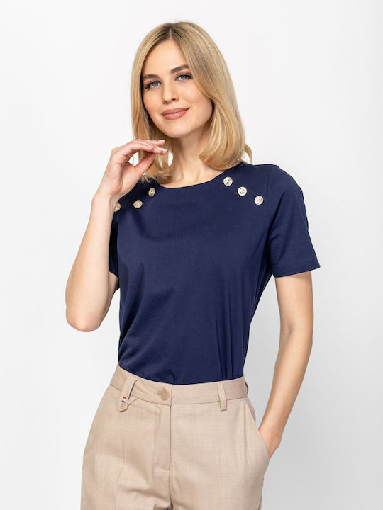 Γυναικείο T-shirt Navy