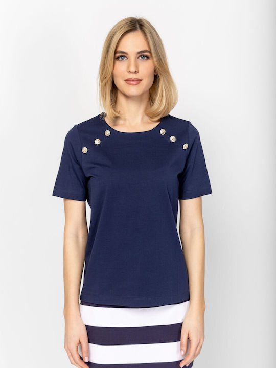 Γυναικείο T-shirt Navy
