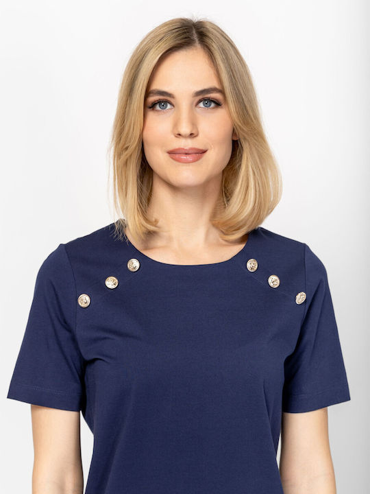 Γυναικείο T-shirt Navy