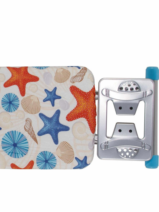 Masă de Călcat pentru Fier de Călcat cu Aburi Compactă cu Priză 112x36cm