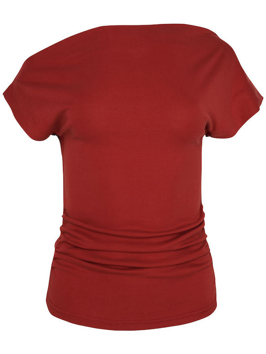 Damen Bluse Orange