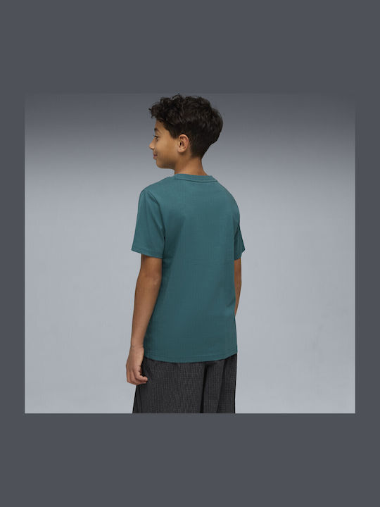 Kids Short-Sleeved Blouse Green