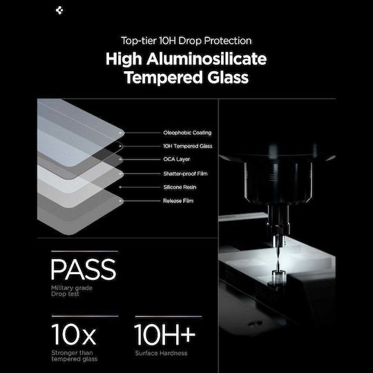 Spigen Glas.Tr Ez Fit Pro HD (2-pack) 2.5D 0.3mm Tempered Glass 2τμχ (Galaxy S26+) AGL11084