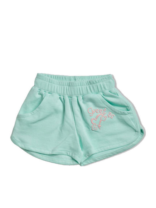 Kinderbekleidungssets mit Sommer Shorts 2 Stück Rosa Mint