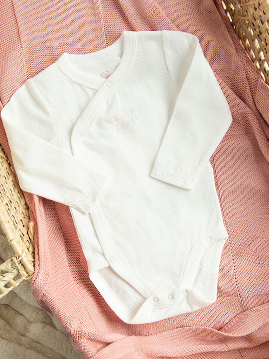 Cool Club Set Onesie with Pants White 3 Pieces