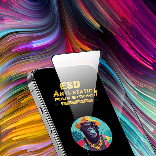 Alogy Universal 9D Gehärtetes Glas Onefit Ai-44 6.67
