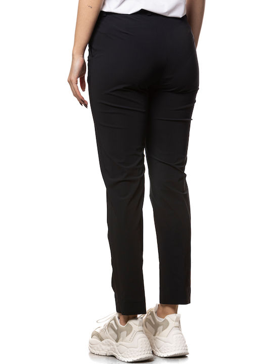Women's Leather Trousers Blue