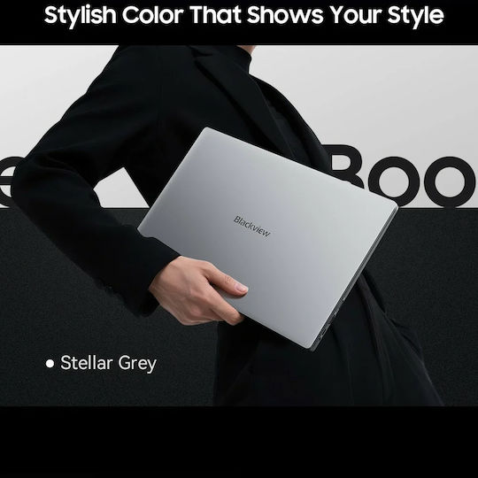 BlackView AceBook 6 15.6" IPS FHD (N-Series-N150/16GB/256GB SSD/W11 Home) (International English Keyboard)