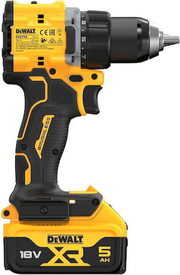 DEWALT DCD794P2T-QW Δραπανοκατσάβιδο Μπαταρίας Brushless 18V 2x5Ah