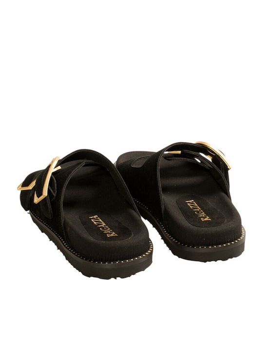 Damen Flatforms Schwarze