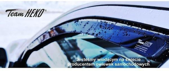 Heko Window Wind Deflectors Audi Q3 2025 5-Door Material Acrylic Tinted 2 Pieces Anem.20203 Anem.20203 Anem.20203