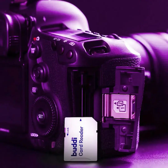 Buddi microSDXC 64GB Clasa 10 100MB/s Cu Adaptor