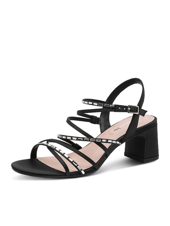 Fabric Sandals Black
