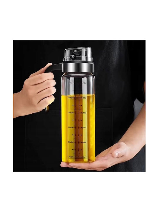 Glass Oil Can with Flow 500ml