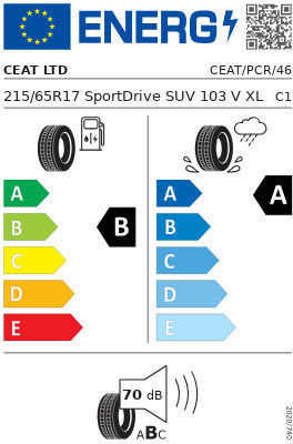 CEAT Drive 215/65R17 103V XL Summer Tyre for Passenger Car