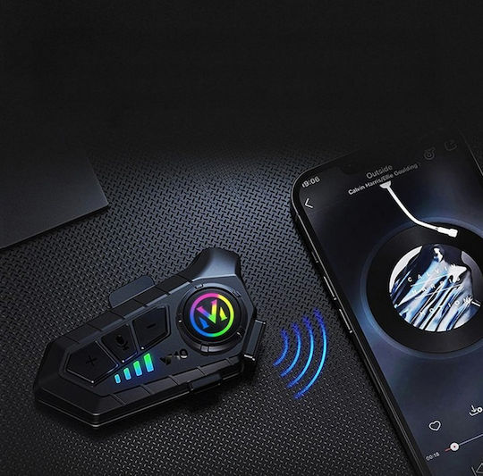 Двоен Интерком за Каска за Мотоциклет с Bluetooth