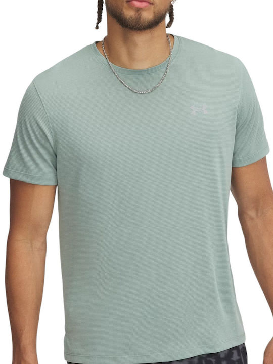 Sportliche Herrenbluse Kurzarm Khaki