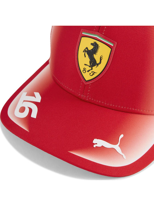 Ferrari Cap Team Charles Leclerc Puma Red