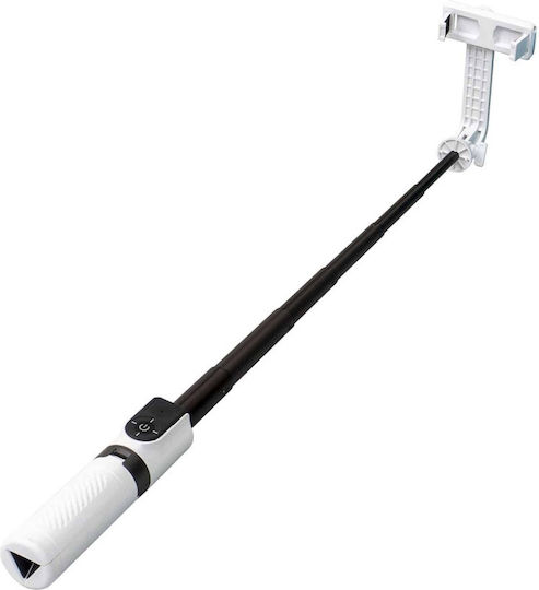 Selfie Stick Τρίποδο Κινητού Bluetooth Λευκό