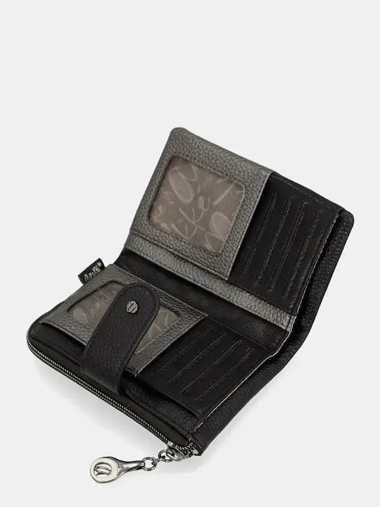 Μεγάλο Γυναικείο Πορτοφόλι με RFID Μαύρο