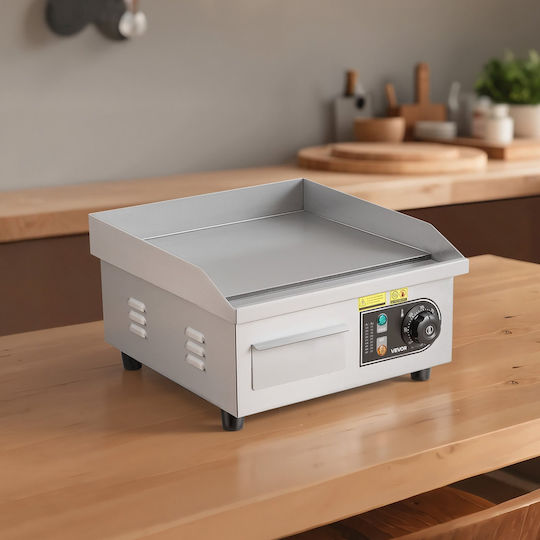 Vevor Ηλεκτρικό Πλατώ Ψησίματος 35.5x30x 2kW με Λεία Πλάκα