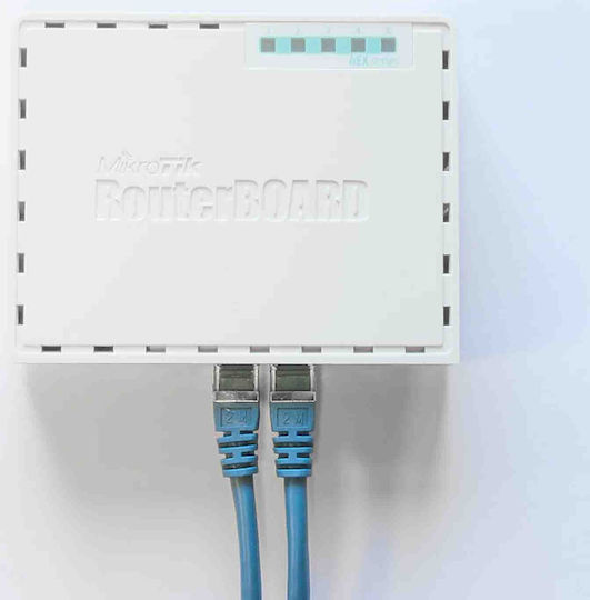 MikroTik E50UG HEX Refresh v1 Router με 5 Θύρες Gigabit