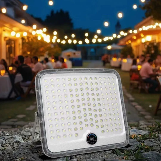 Led Outdoor Solar Floodlight 600w Ip65 Separate Panel Motion Sensor